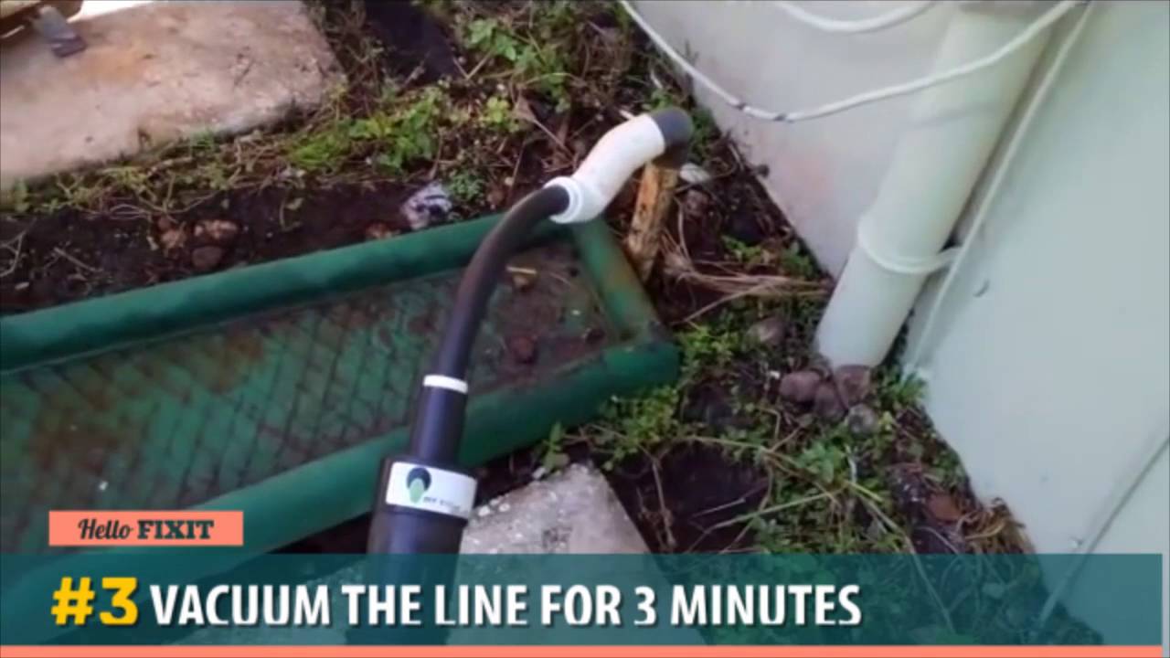 Clean Your Clogged AC Drain in 57 Seconds