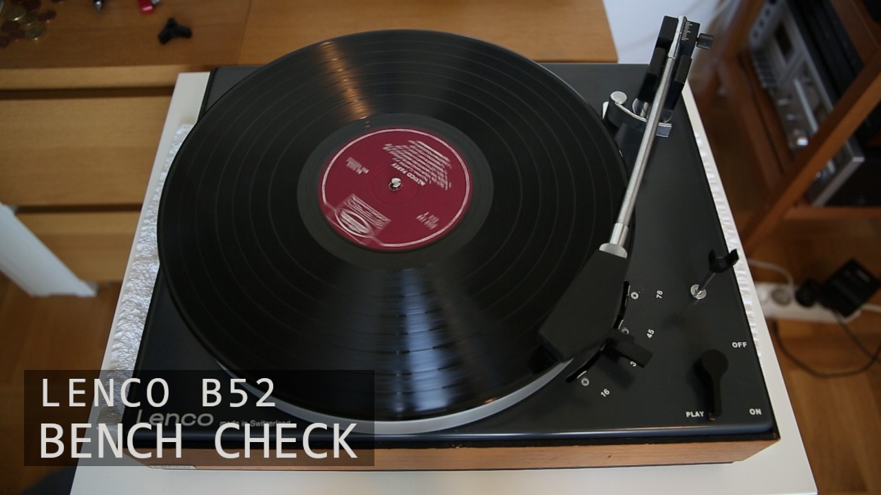 Lenco B52 Turntable – Functional Check | Found Discarded