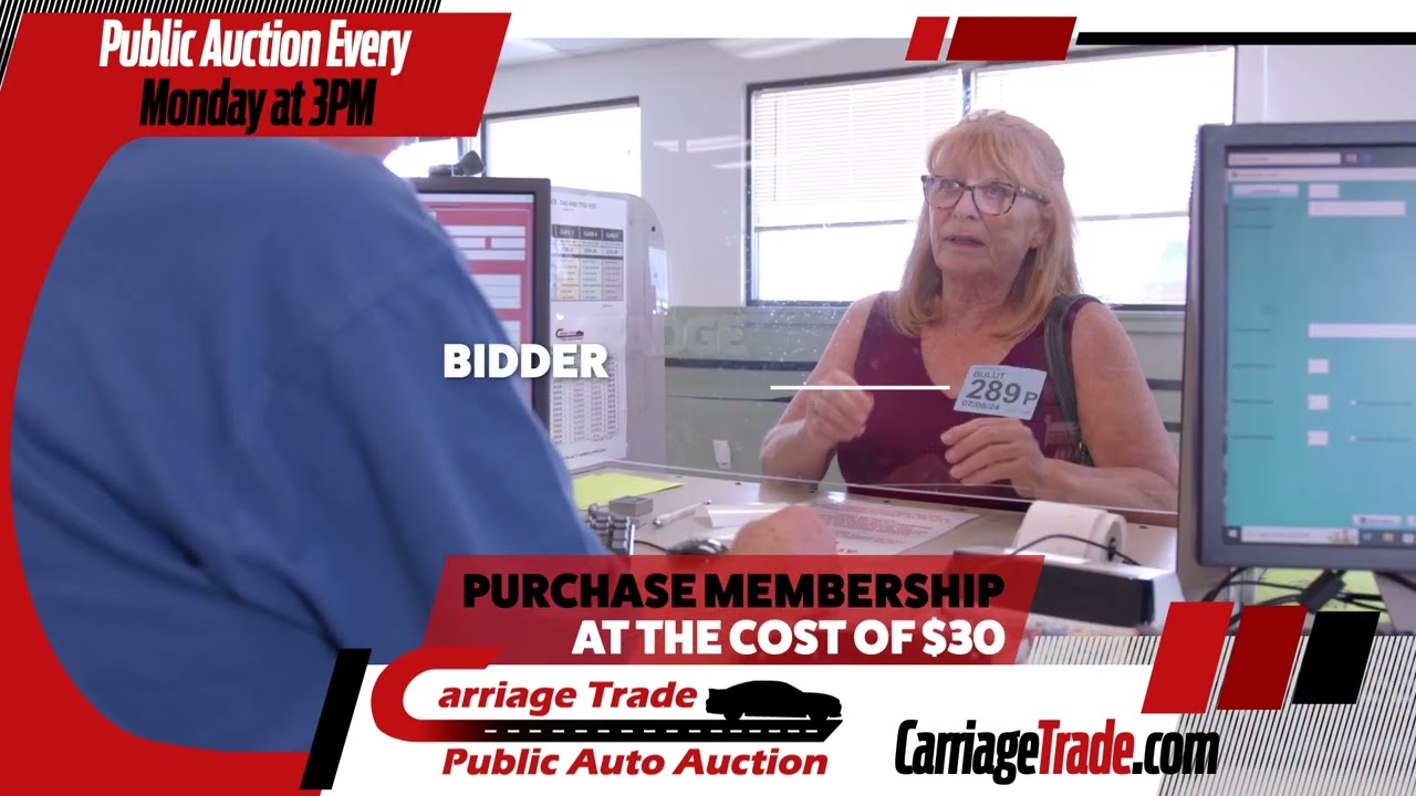 Welcome To Carriage Trade Public Auto Auction