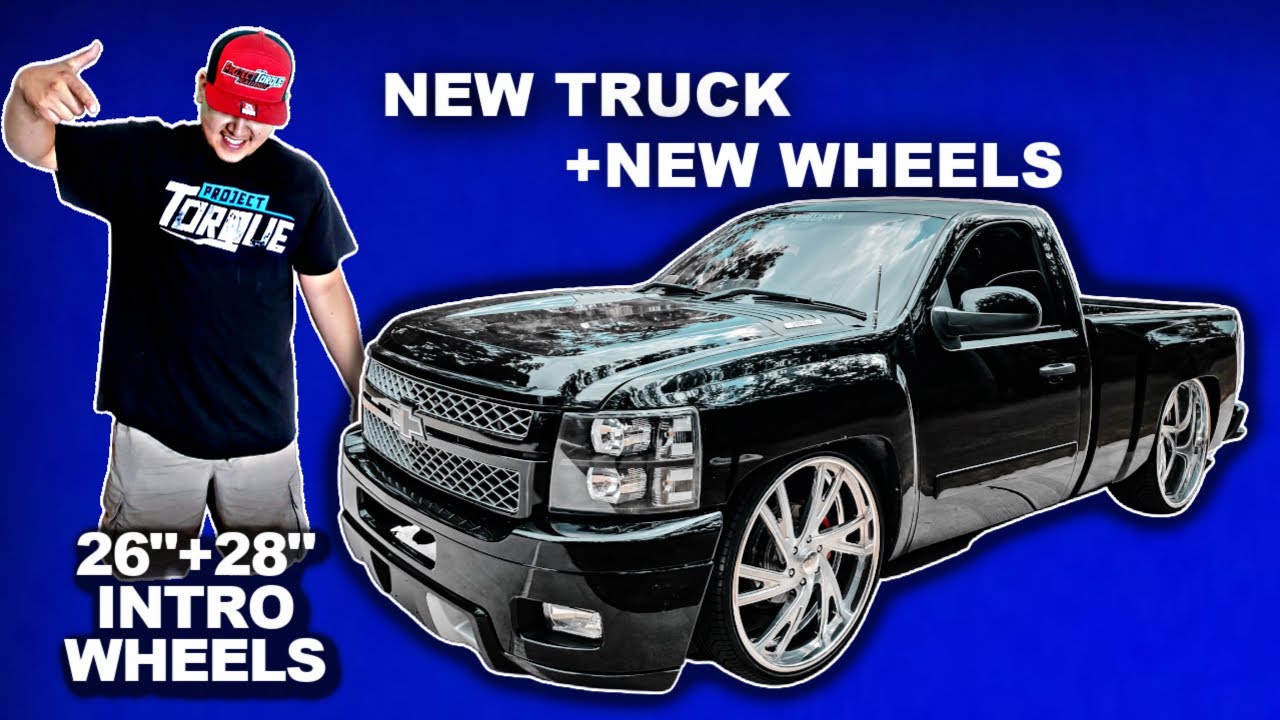 NEW TRUCK RIDING ON 26+28