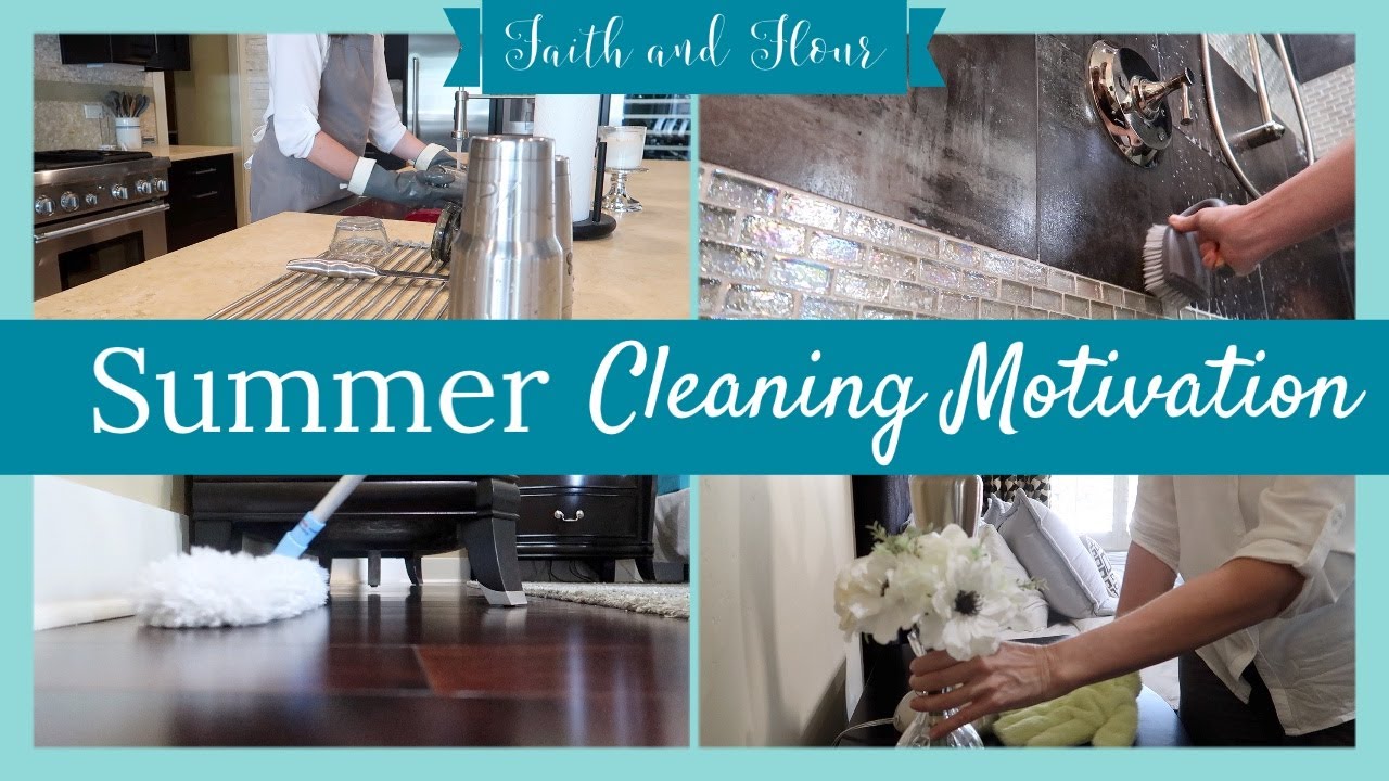 Clean With Me Summer 2020 | Speed Cleaning Motivation | Everyday Homemaking