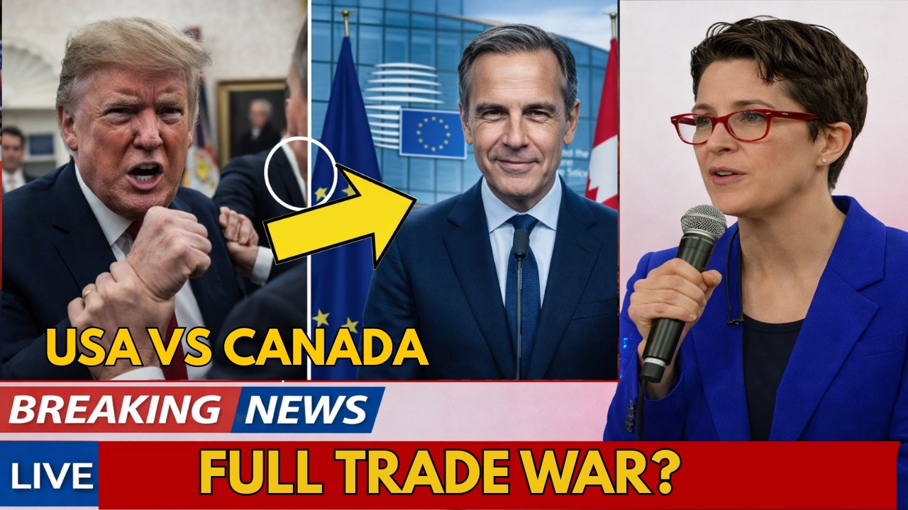 CANADA'S PM SHOCKS World: Declares U.S. 