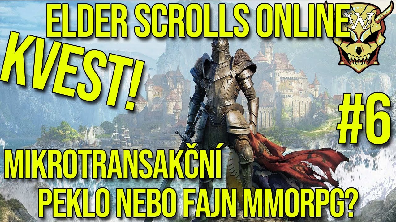 🔴 The Elder Scrolls Online  - KVEST #6 - Monetizační ráj nebo fajn MMORPG?