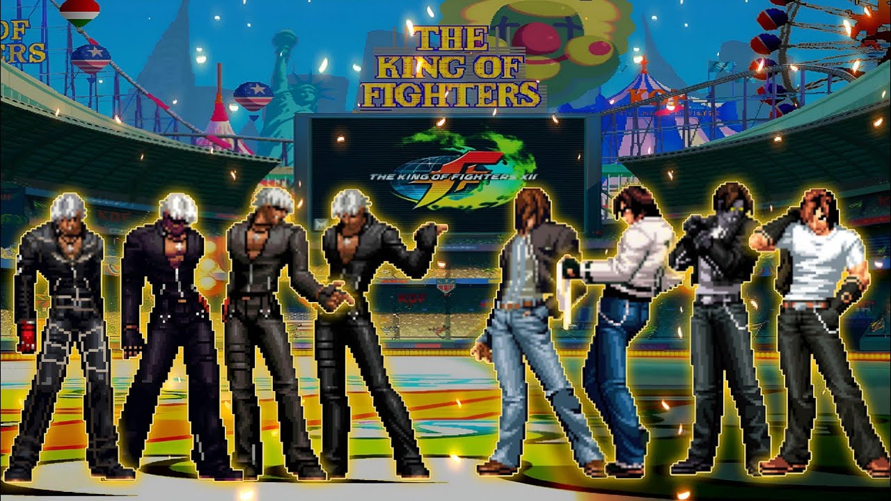 [KOF Mugen] New K Dash Team VS. Kyo Kusanagi Team