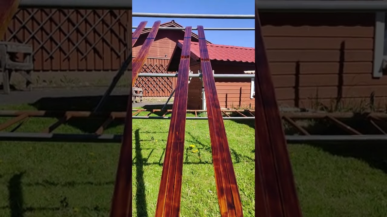 Vinkit puusuksen tervaukseen