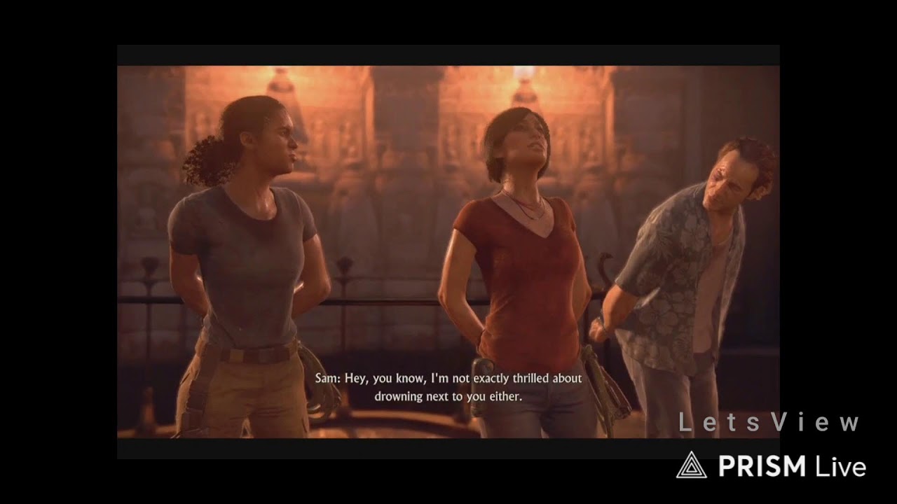 playing uncharted lost of legacy livestream