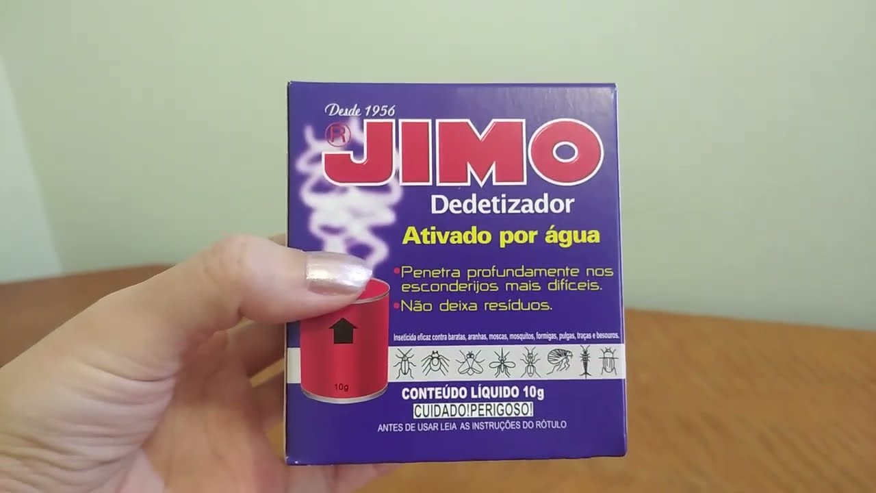 Dedetizando a casa com Jimo ativado por água (leia a descrição)