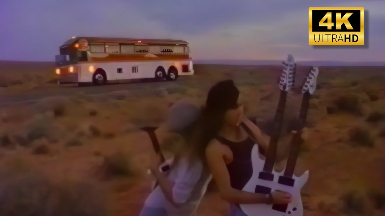Keel - Tears of Fire - (official music video) - Upscaled to 4K UHD