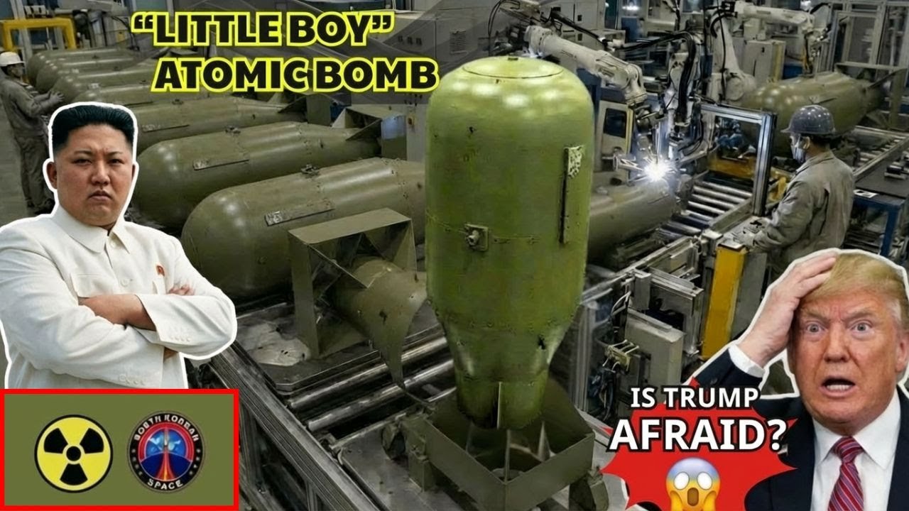 Inside North Korea’s Nuclear Factory: The “Little Boy Twin” That Made the U.S. Pause (Full Process)
