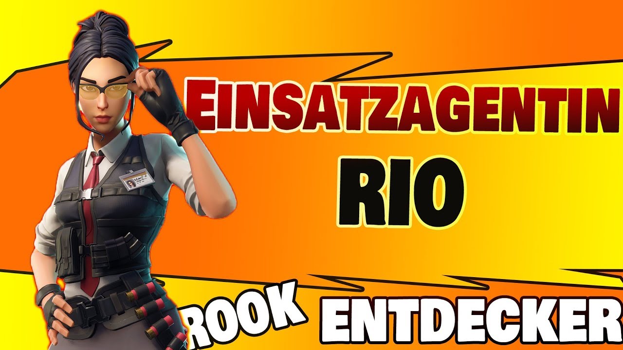 Mythische Entdeckerin - Einsatzagentin Rio | Fortnite Rette die Welt