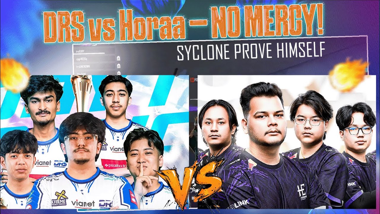 Drs Gaming vs Horaa ESports 4v4 Fight| gokarnagg