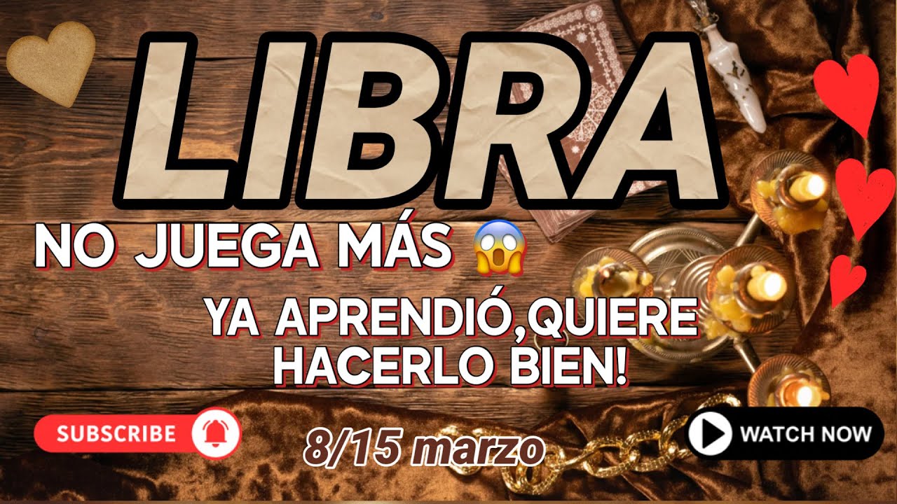 Libra ♎ Ahora quiere un amor equilibrado contigo💕