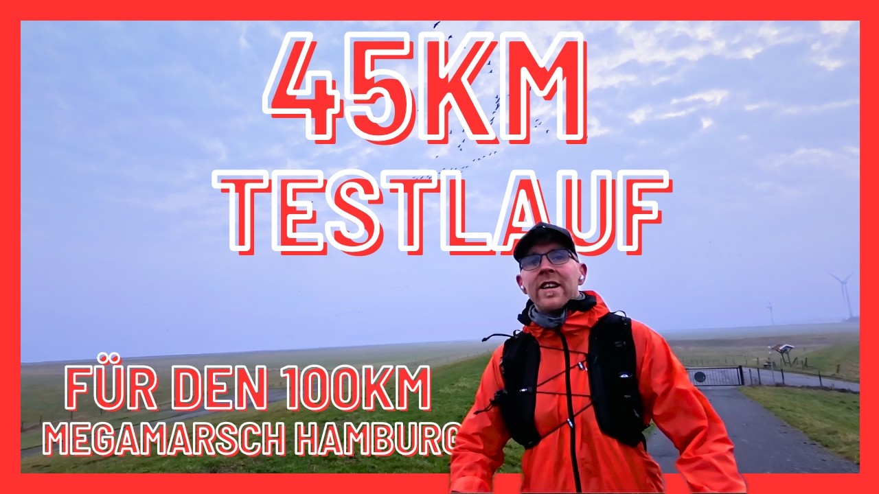 100km Megamarsch Hamburg Training: 45km gegen die mentale Langeweile
