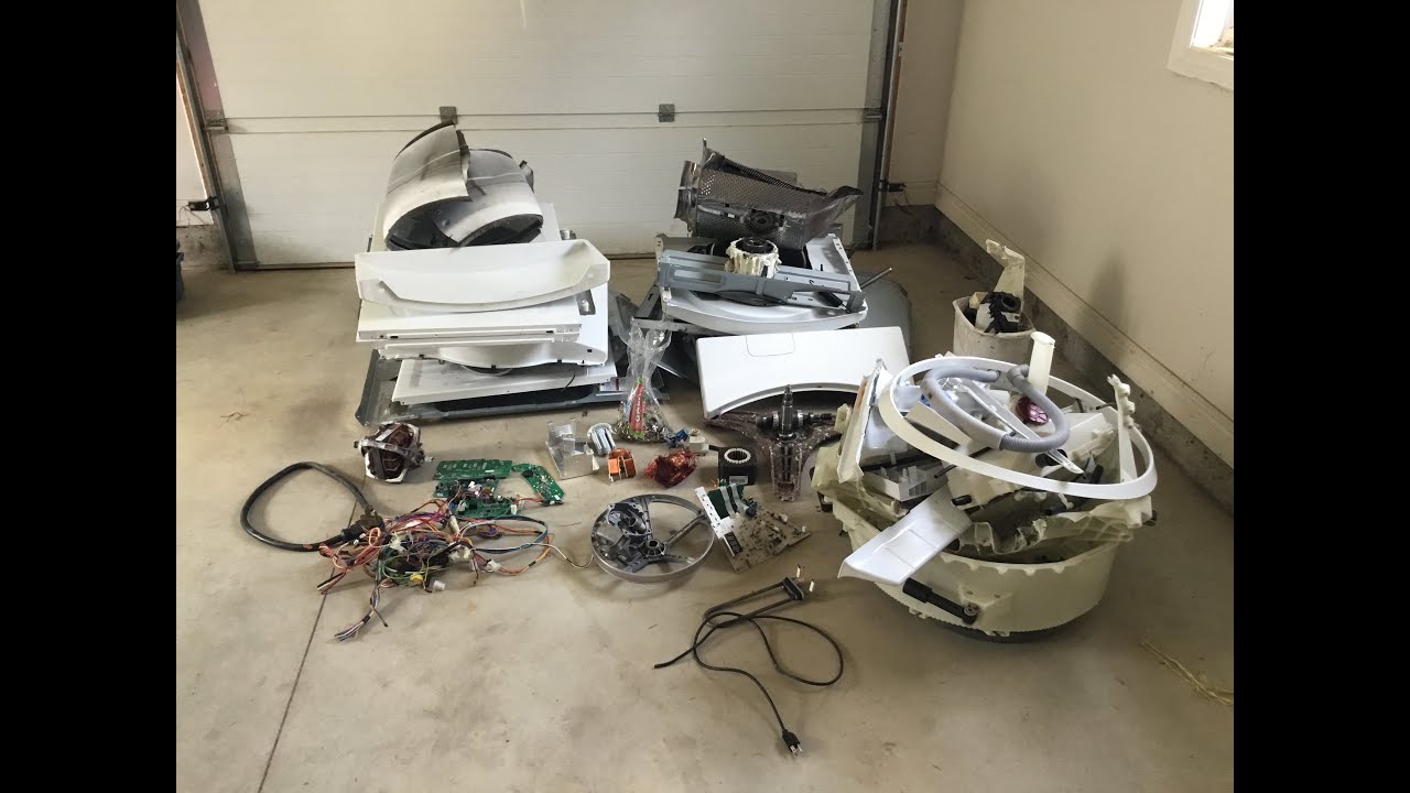 Is it worth your time scrapping a washer and dryer? You be the judge!