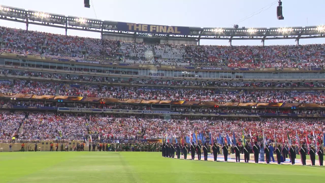 President Trump and the First Lady Attend the FIFA World Cup Final