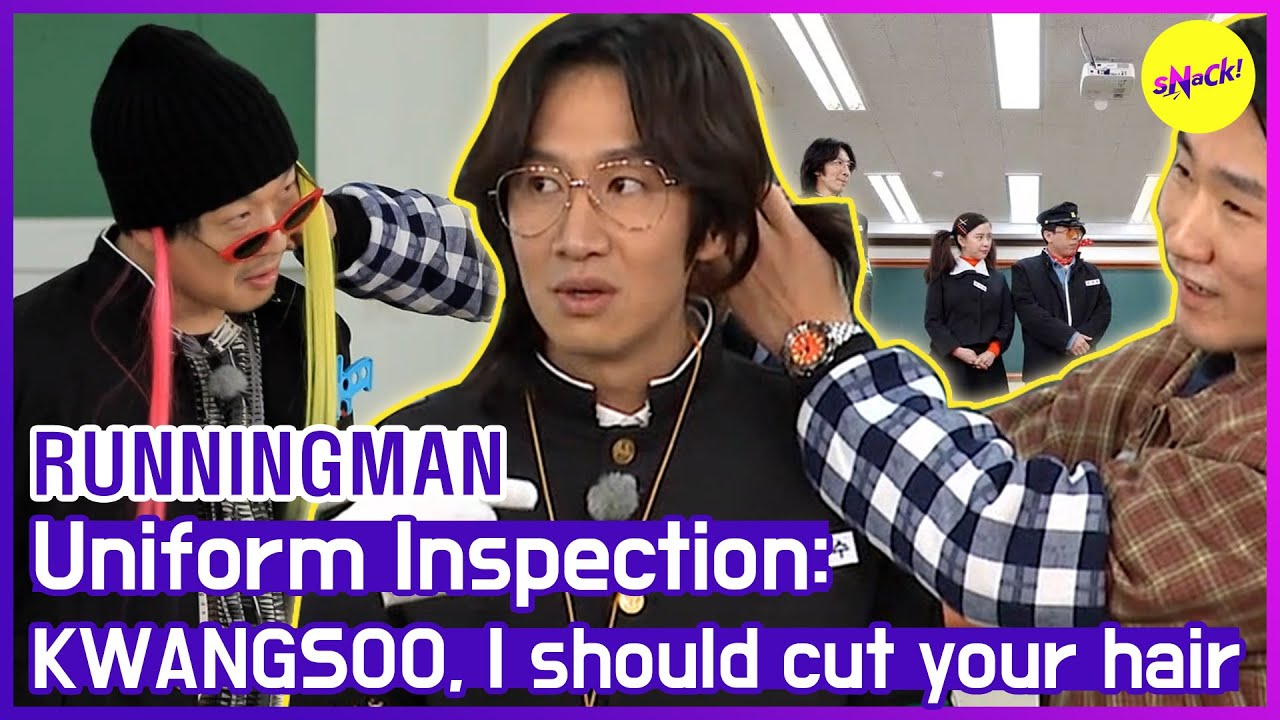 [HOT CLIPS] [RUNNINGMAN] «Разве это не неприемлемо для ученика?» ✂✂ (ENG SUB)