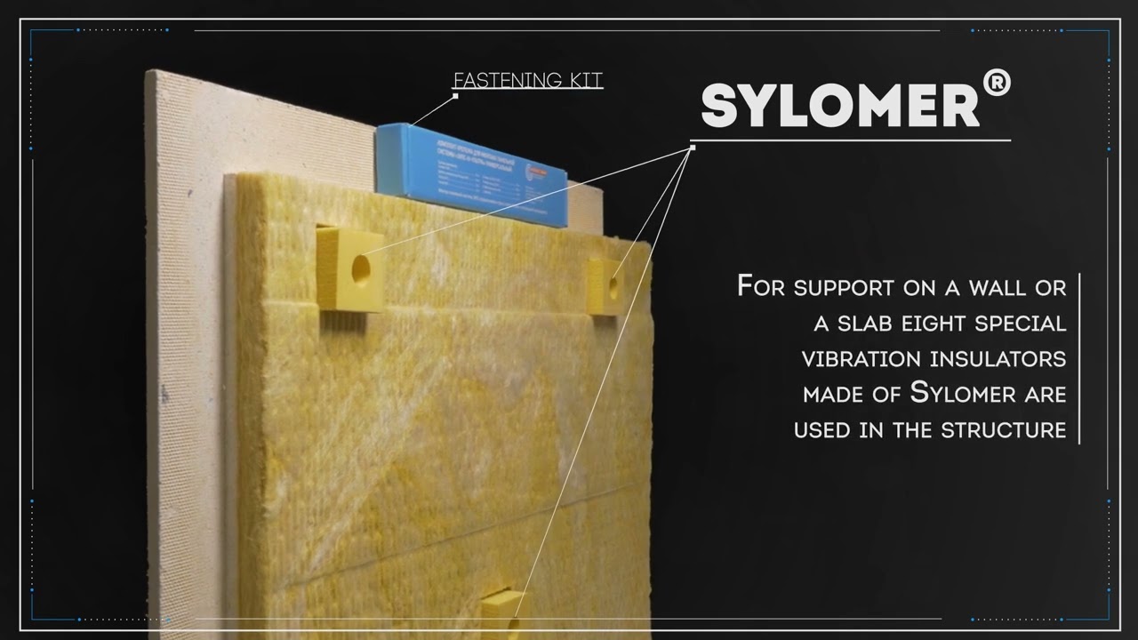ZIPS - Sound insulation panel system