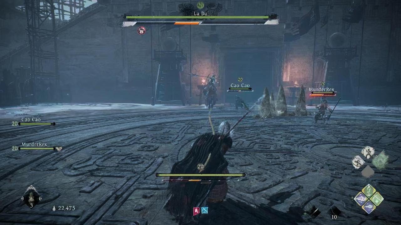Wo Long: Fallen Dynasty Lu Bu Boss Fight