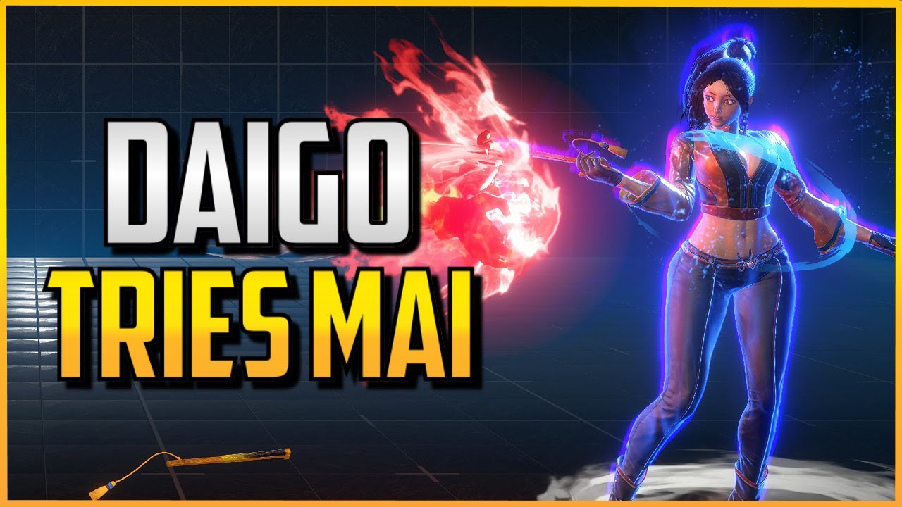 SF6 ▰ Daigo The Beast Tries Out Mai【Street Fighter 6】