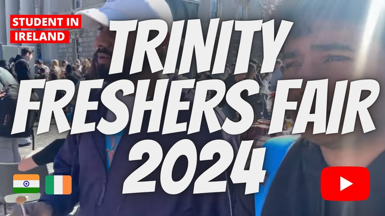Trinity Freshers Fair 2024 || Trinity Indian Society || Trinity College Dublin