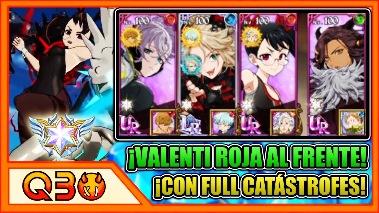 ¡LA VALENTI ROJA JUNTO A CATAS CONTRA EL META! ¡UN PASO MÁS CERCA DE SER JUGABLE! | 7DS: Grand Cross