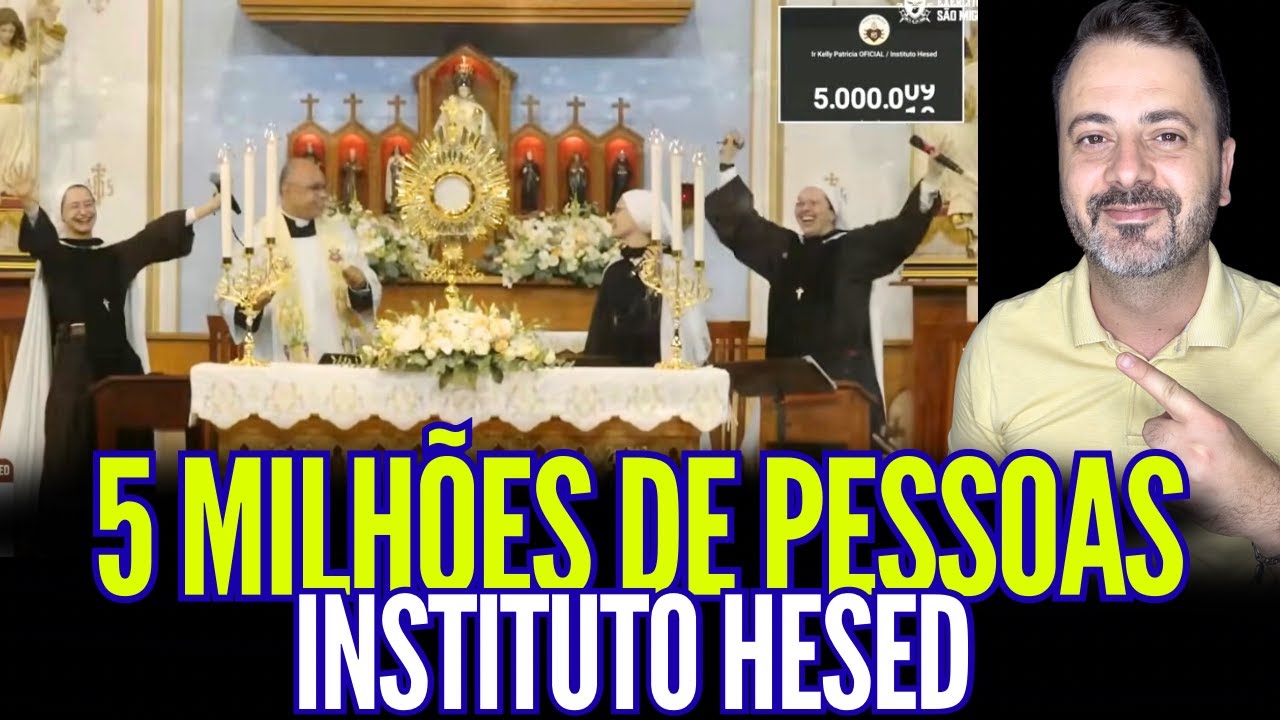 5 MILHÕES DE PESSOAS INSTITUTO HESED!!