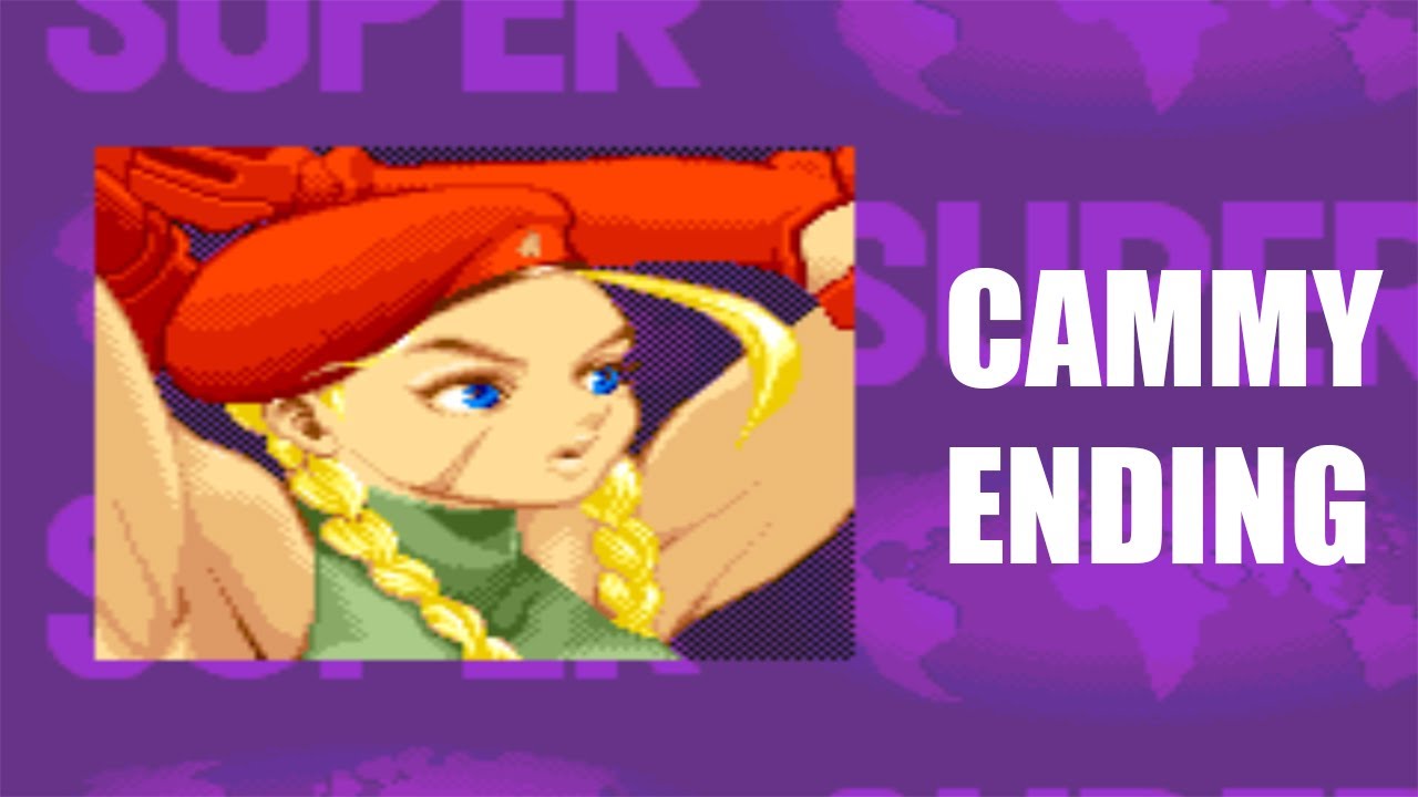 Super Street Fighter II: Turbo - Cammy Ending
