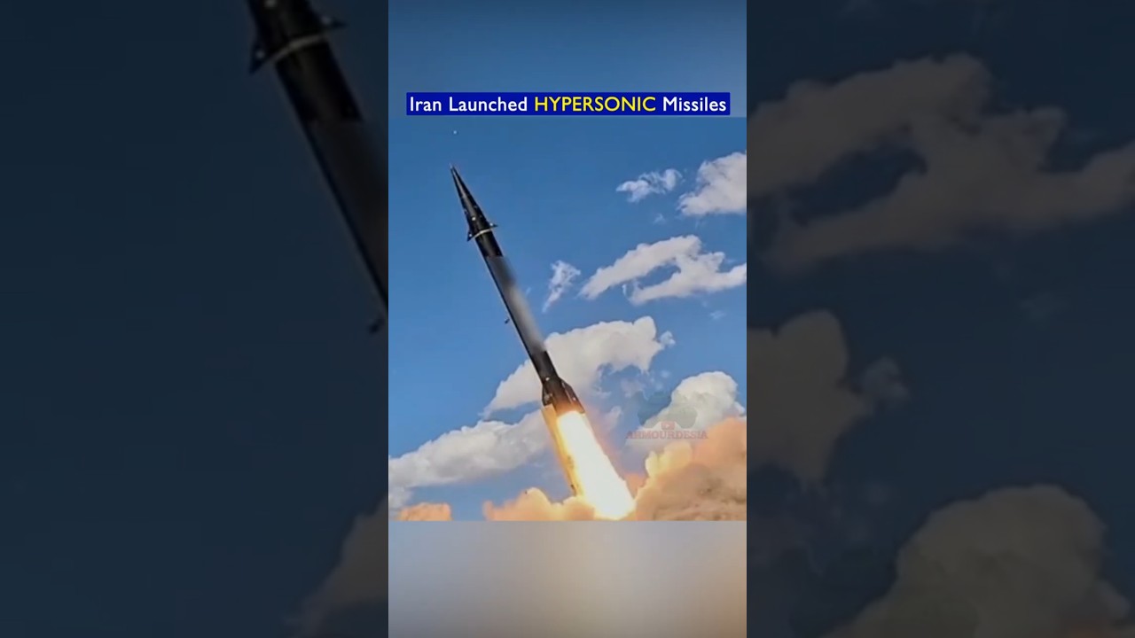 Iran Launches Fattah & Ghadr Hypersonic Missiles Toward Israel!!