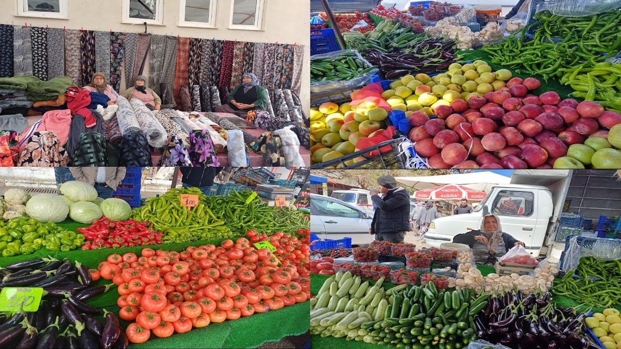 İZMİRDE SEMT PAZARLARI(MENDERES/TEKELİ)#74 #g&uuml;lhabbeileherşey #keşfet #takipci #funny #food