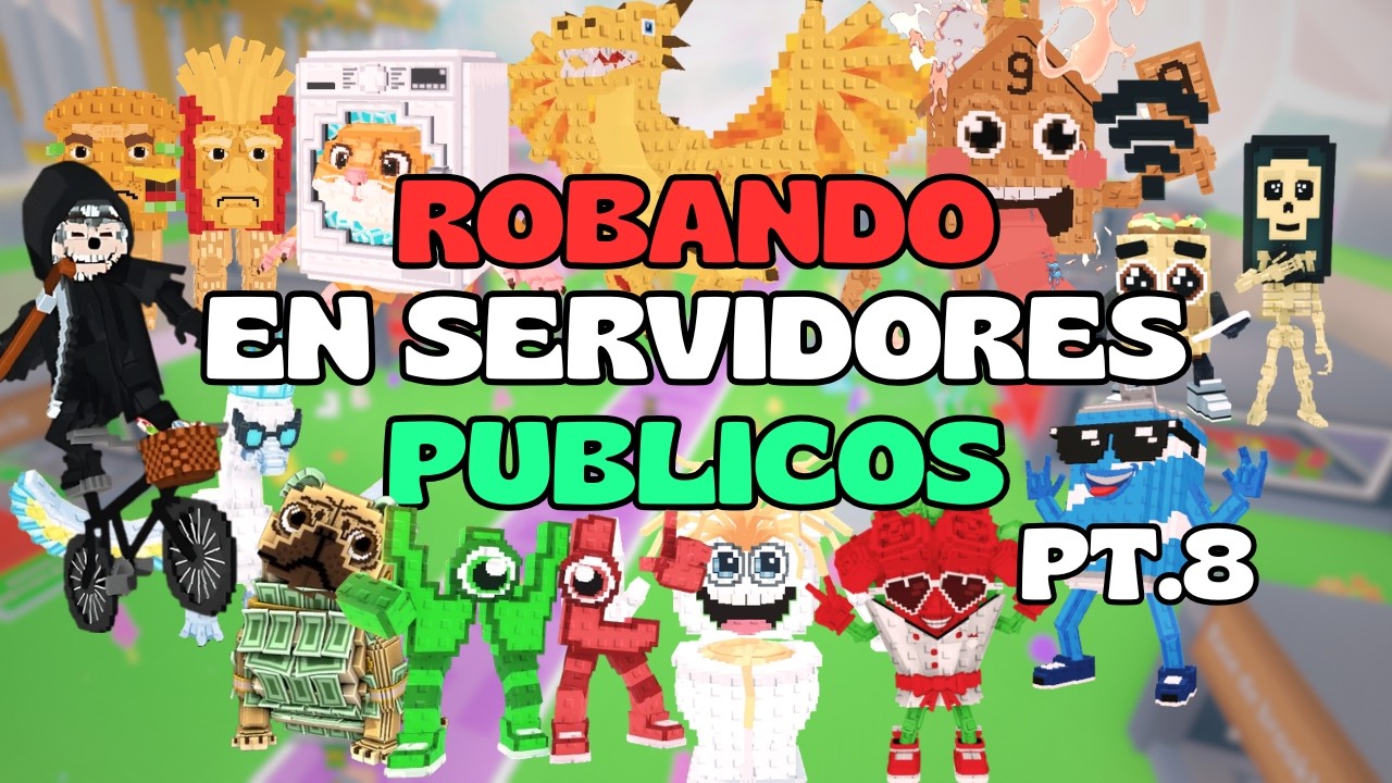 ROBANDO EN SERVIDORES PUBLICOS DURANTE EL ADMIN ABUSE!! - PARTE 8!!!
