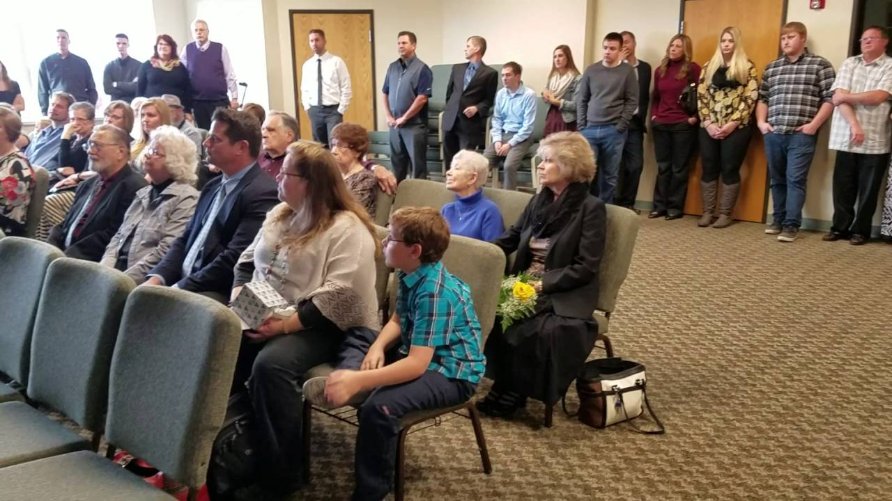 Pastor Tim's prayer for the family before the funeral.