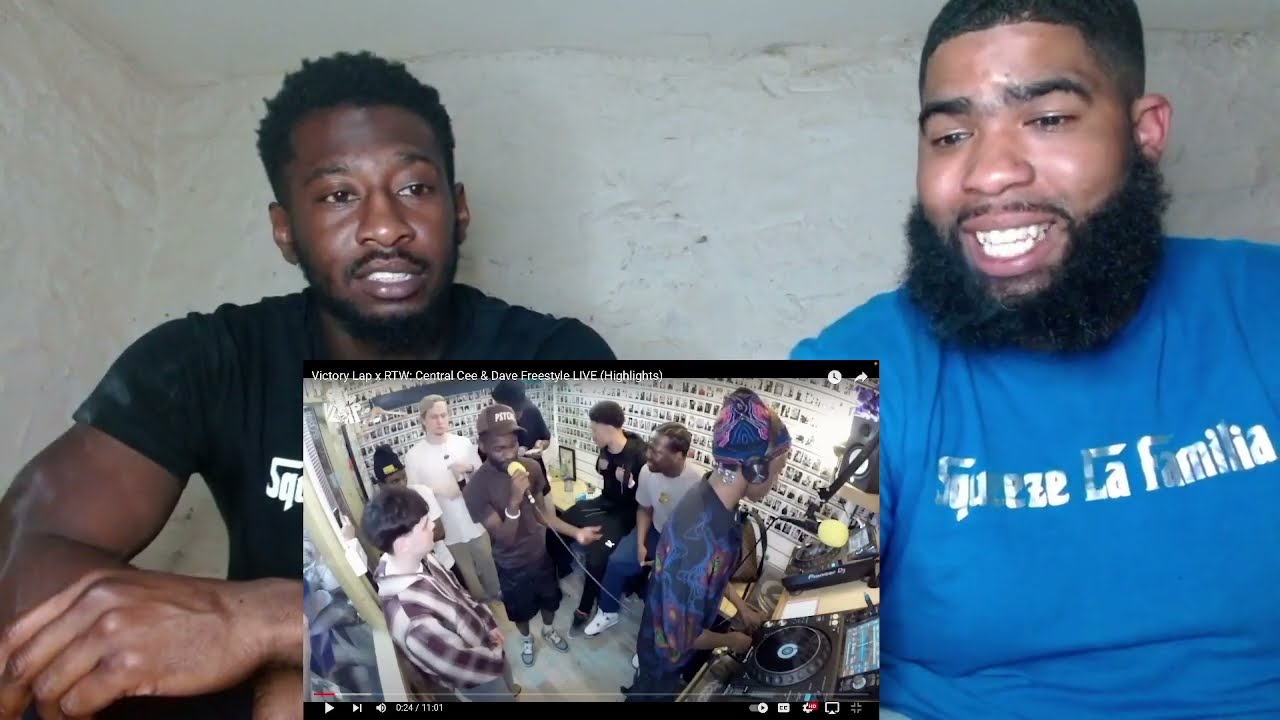 Victory Lap x RTW: Central Cee & Dave Freestyle LIVE (Highlights)|Reaction