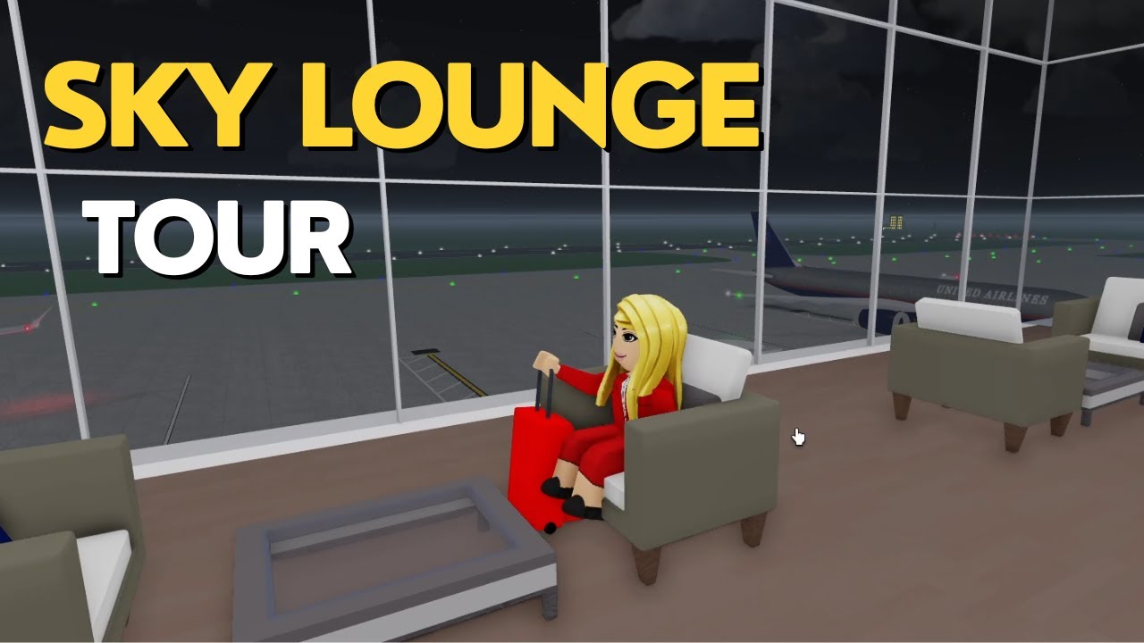 ✈️ Cabin Crew Simulator - Tour to Sky Lounge + Flight number 74
