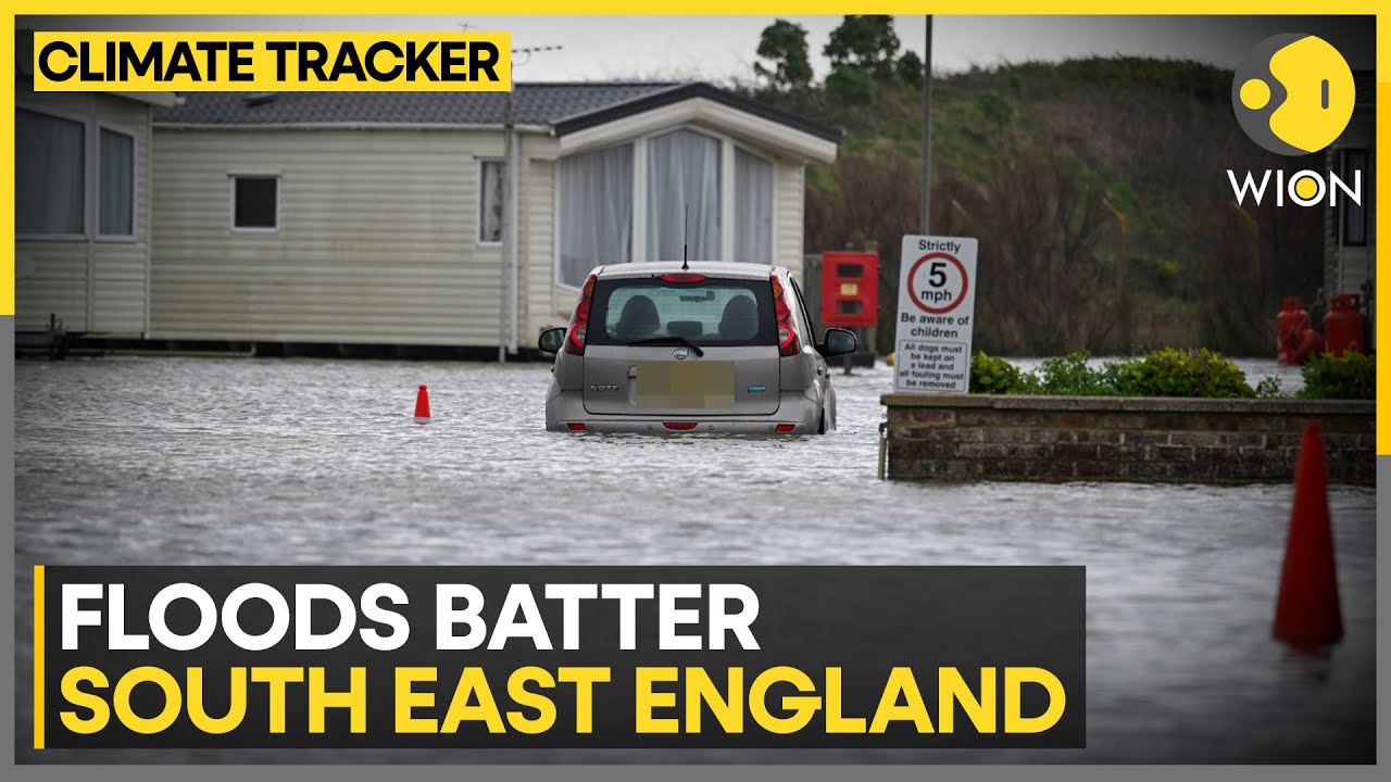 Flooding submerges holiday homes in southeast England | WION Climate Tracker
