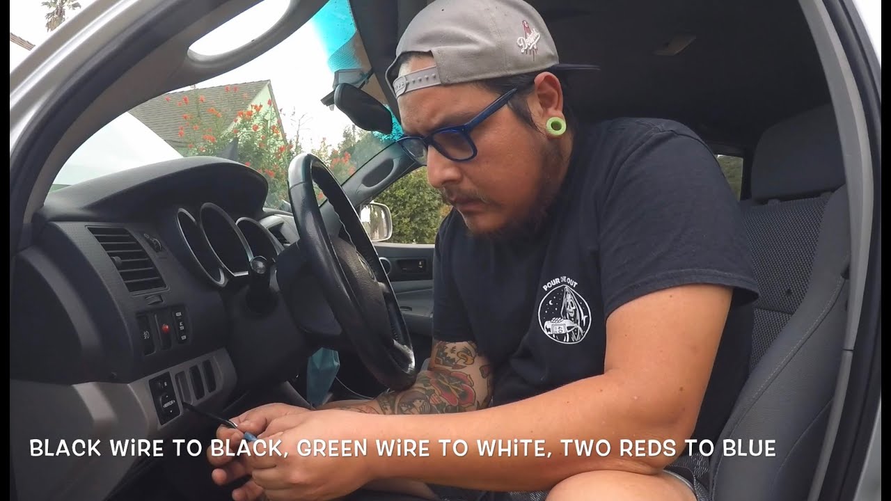 Cali Raised LED Ditch Light Install on 2nd Gen Toyota Tacoma Pt. 2