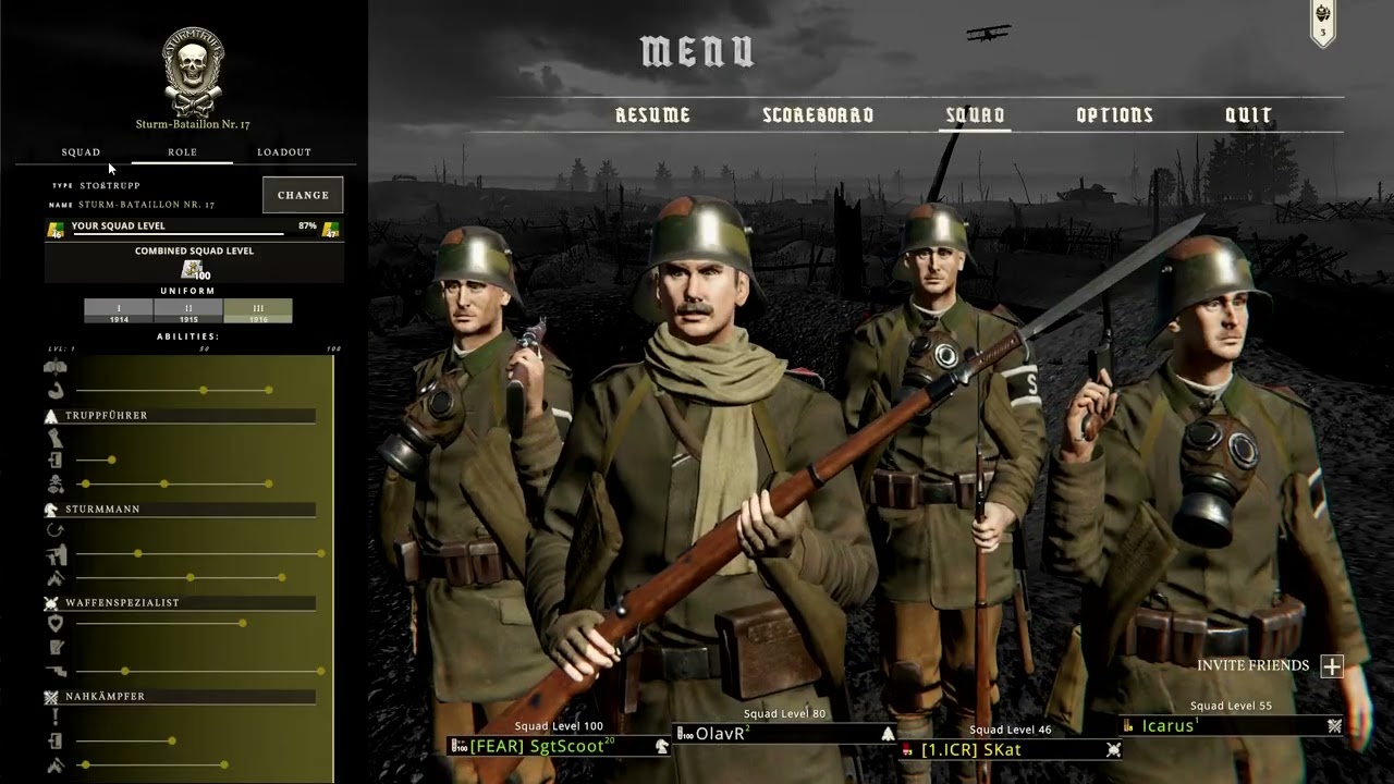 Verdun: A hard battle with a lot of players