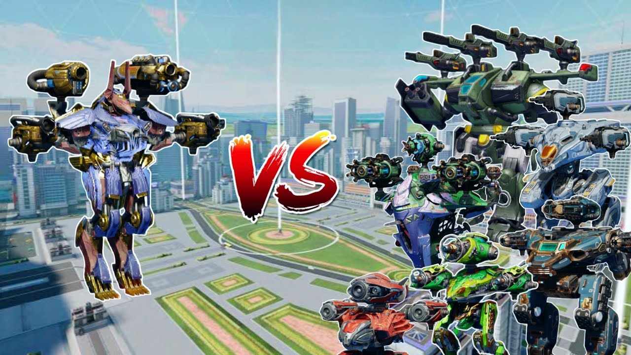 WR🔥 New Teth VS All Robots Comparison ||WAR ROBOTS||