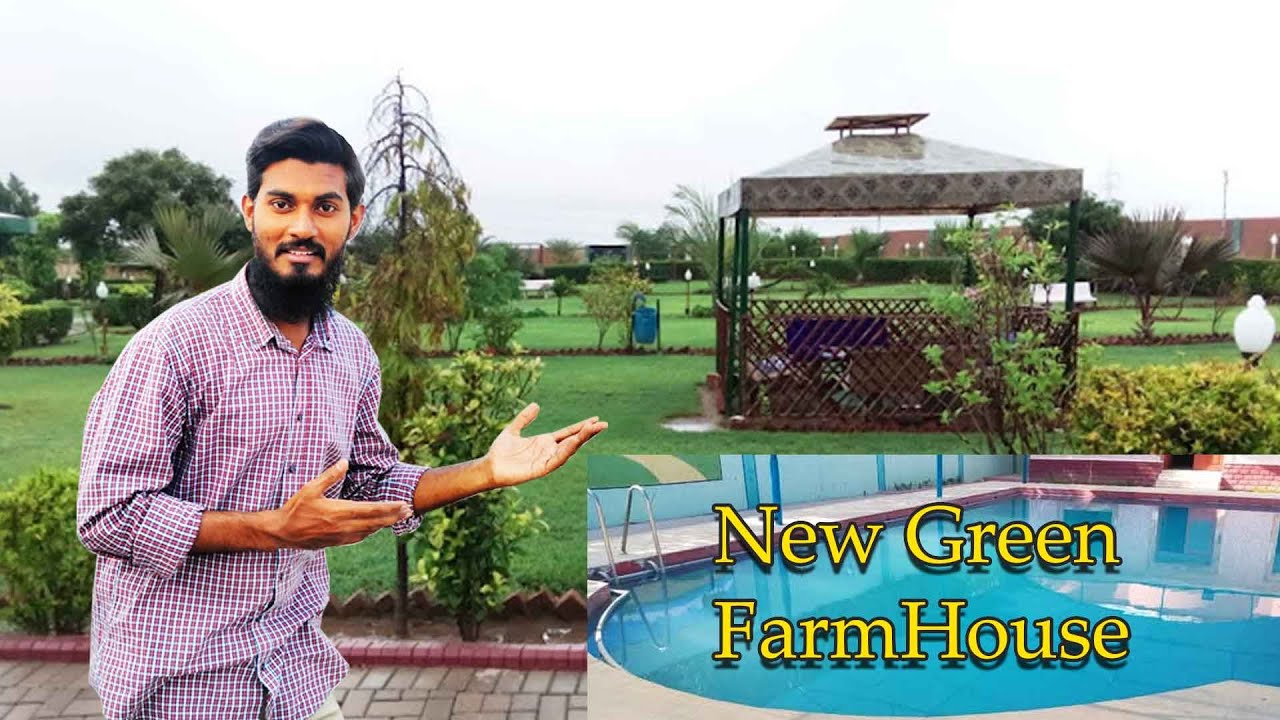 New Green Farm House 🏠 | Best Farm House | Hamza Ali Vlog