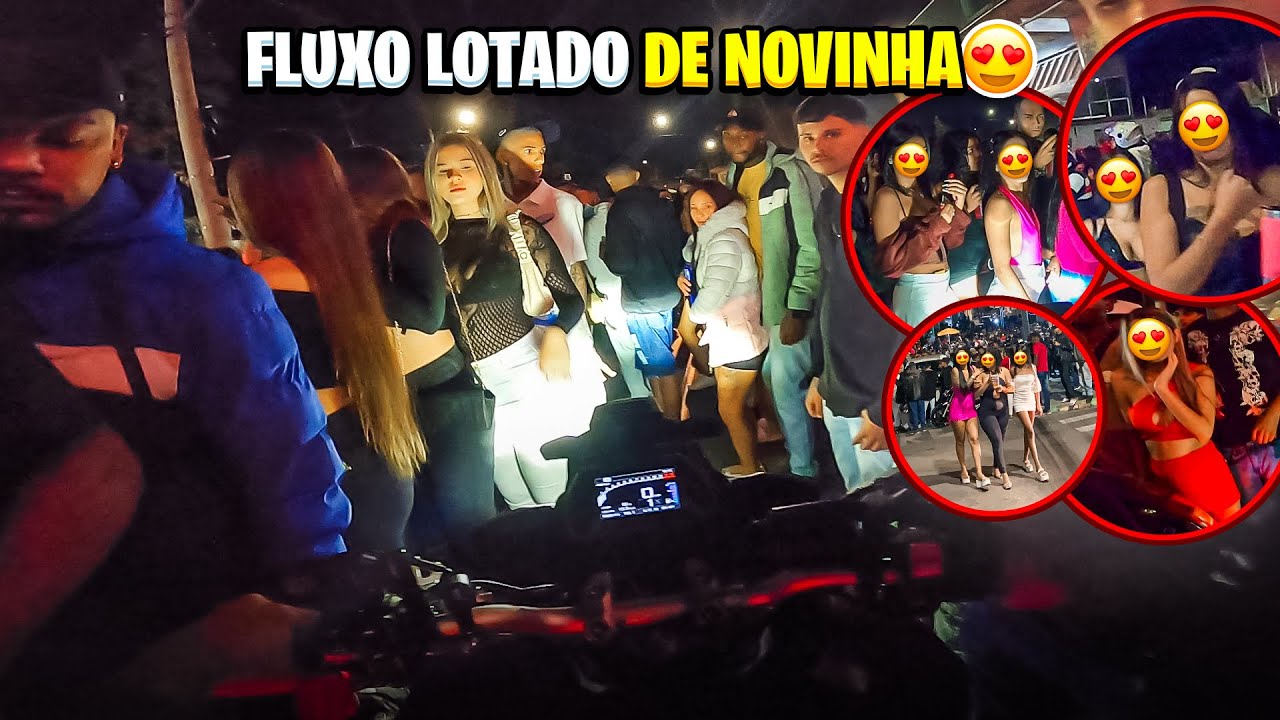 TODAS OLHARAM PRA TRACER 900 NO FLUXO *Causei muito 😈*