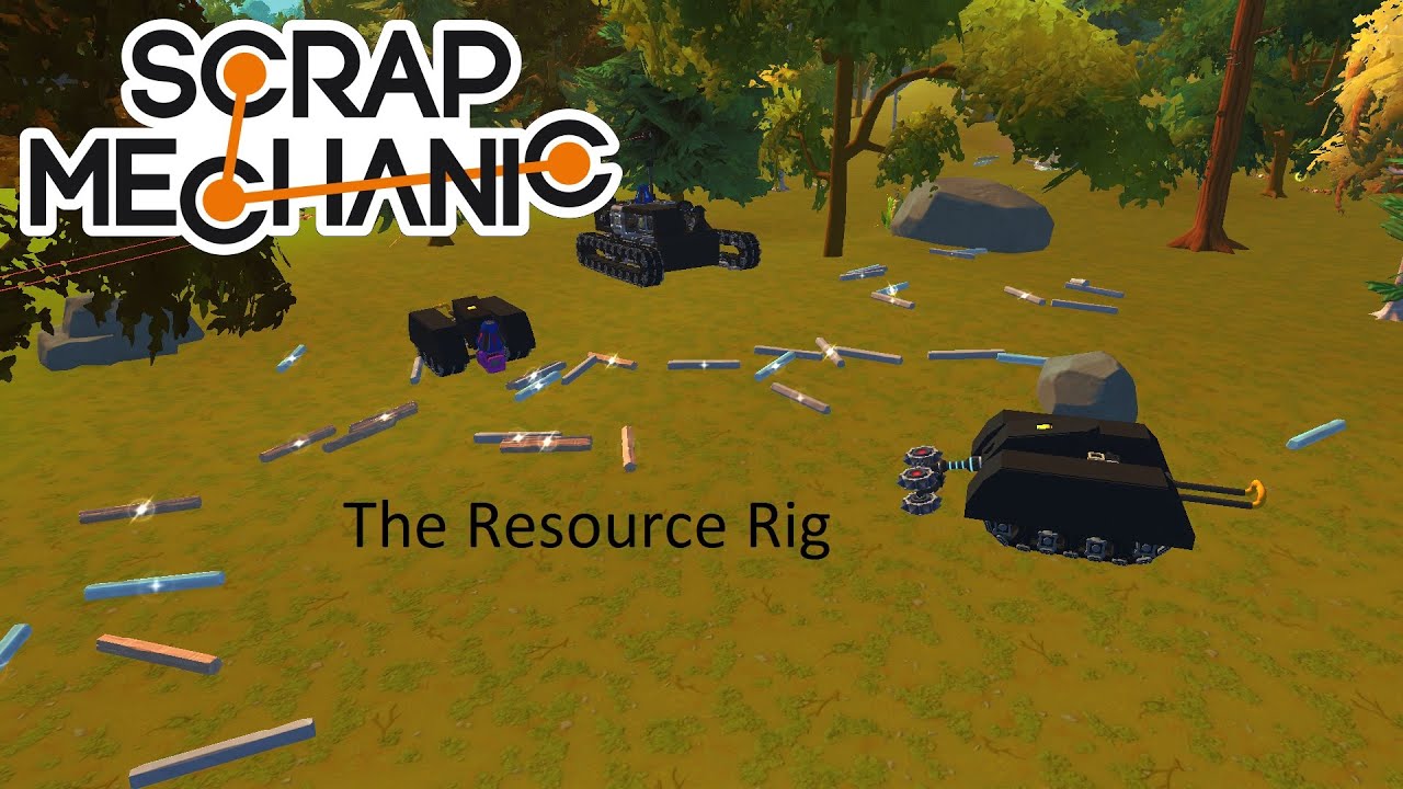 Scrap Mechanic Fant's Mod - The Resource Rig