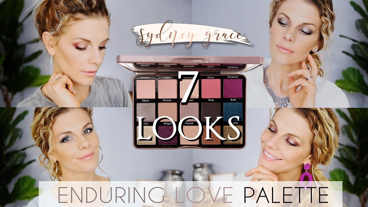 7 Looks | Sydney Grace Enduring Love Palette
