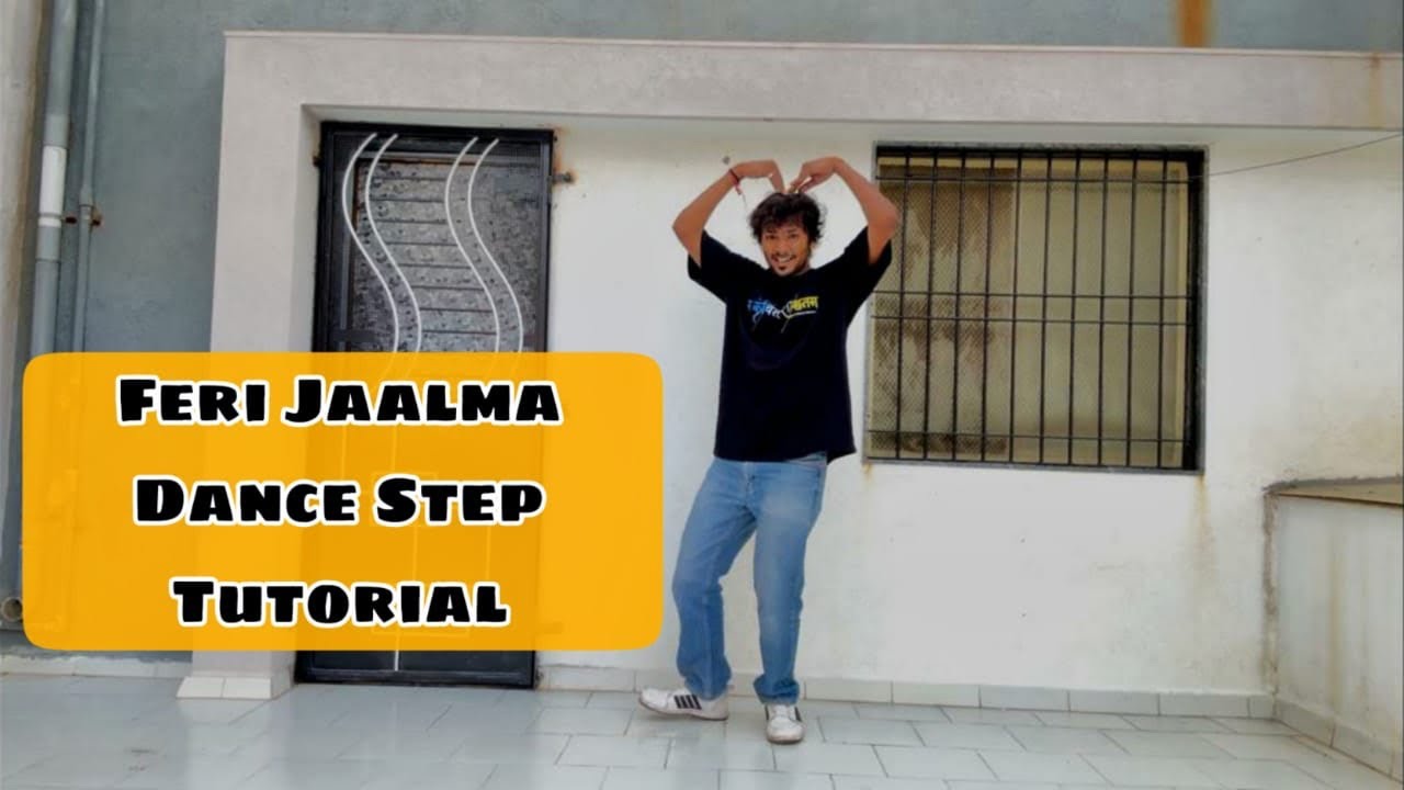 Feri Jaalma New Trending Nepali Song Dance Step Tutorial ❤️ #ferijaalma #tutorial