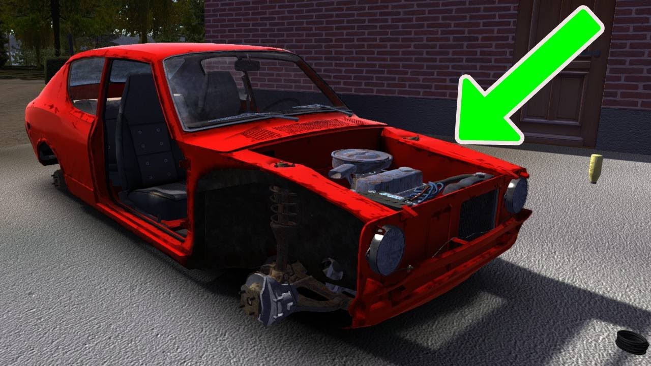 سيارة الصيف جلسنا المكينة  MY SUMMER CAR| ENGINE IN!