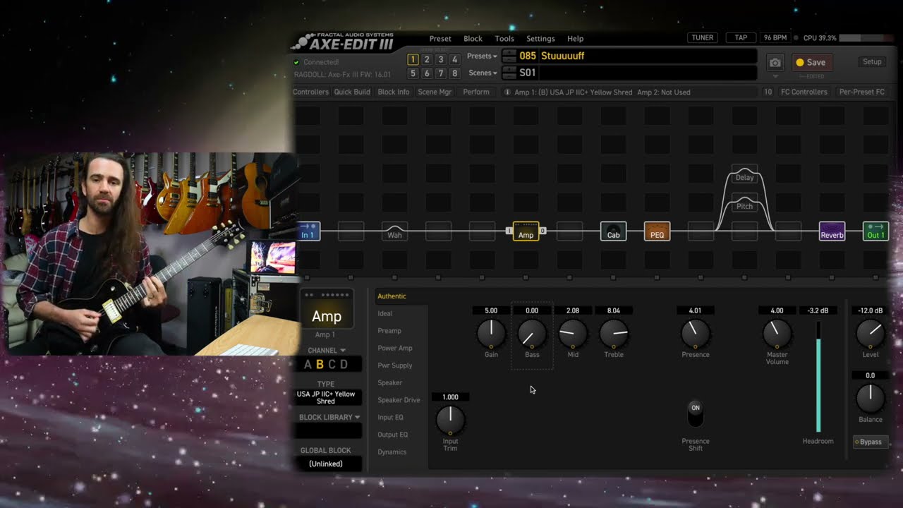 Axe Fx III Cygnus Stuuuuuff - SLO, JPIIC+, Triaxis & More