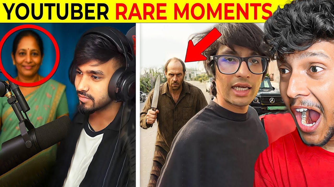 Rare Moments of Indian YouTubers! 😱