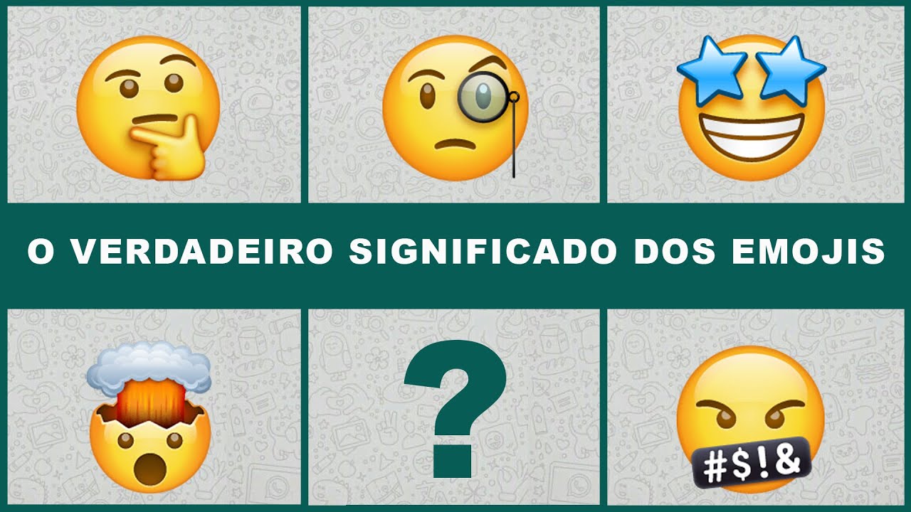 O Verdadeiro Significado dos  Emojis do Whatsapp | Parte 1 | Multi Dados