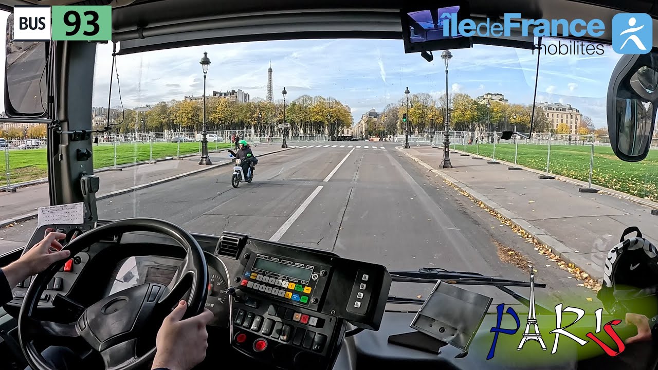 Dans la peau d'un chauffeur de bus 🚌 | Ligne 93 : Paris comme vous ne l'avez jamais vu !