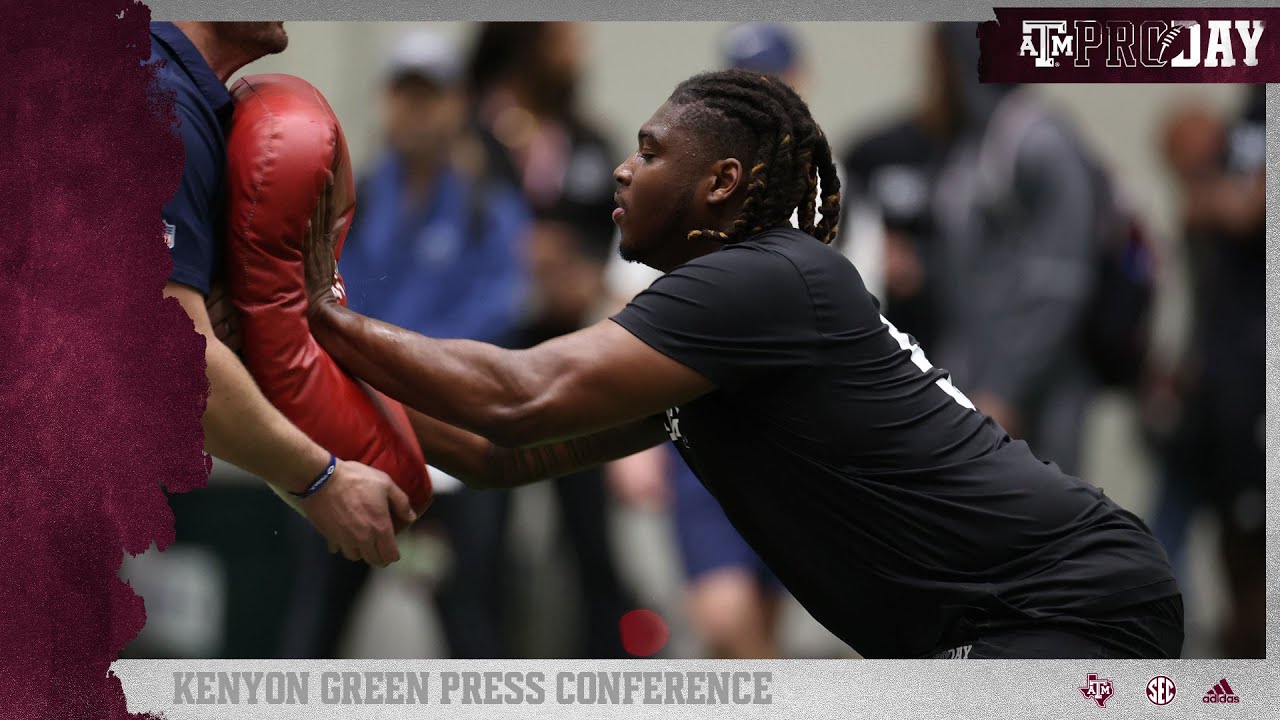 Texas A&M Football Pro Day Interview: Kenyon Green