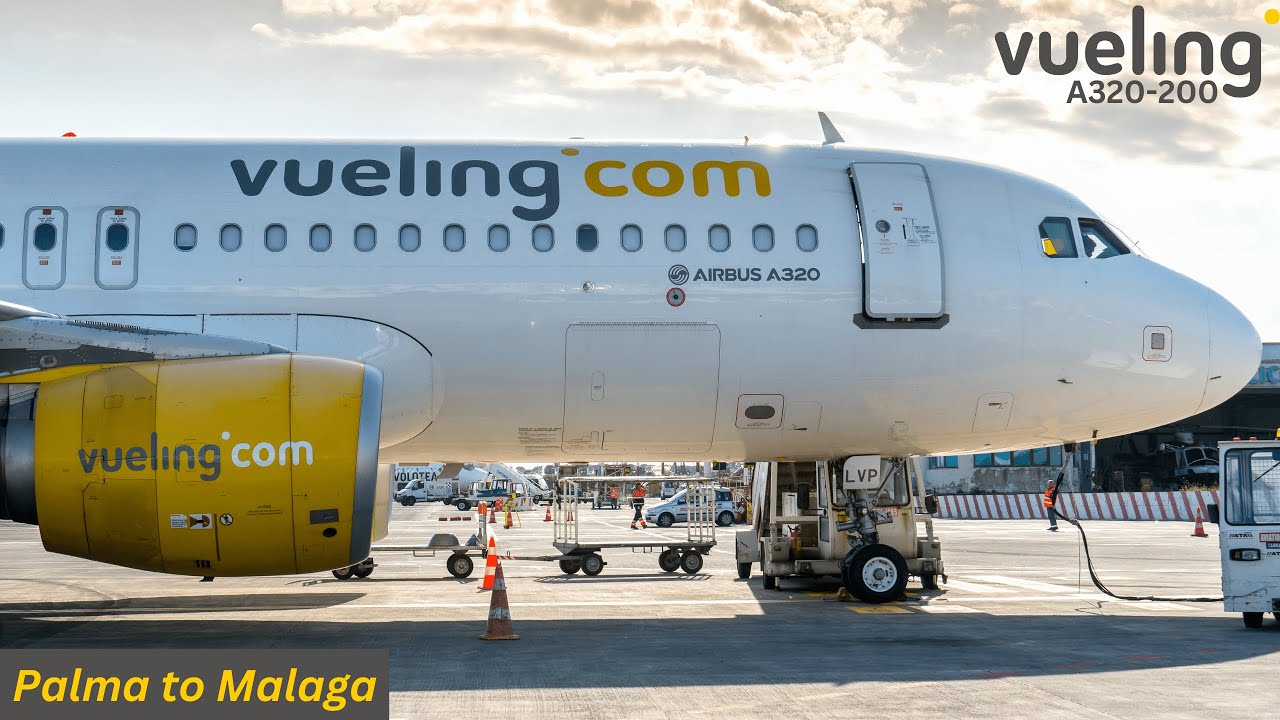 TRIP REPORT / Best low-cost airline? / Palma de Mallorca to Malaga / Vueling Airbus A320