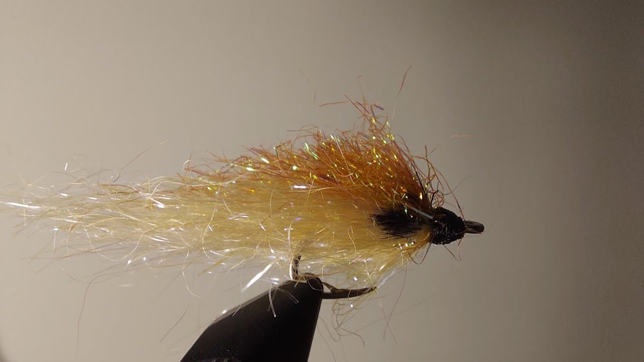 Tying The Ice Dub Minnow Streamer Pattern